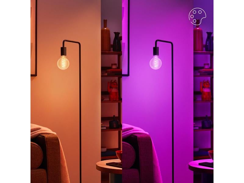 WiZ Ampoule 6.3W (40W) E27 G95 Tunable White & Color