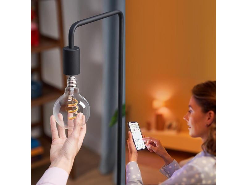 WiZ Ampoule 6.3W (40W) E27 G95 Tunable White & Color