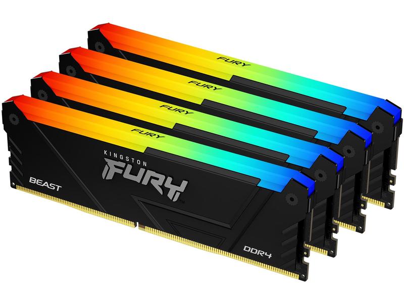 Kingston DDR4-RAM Fury Beast RGB 3600 MHz 4x 8 GB