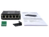 Exsys PoE Switch EX-62020POE 5 Port