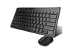 Rapoo Ensemble clavier-souris 8000M Noir/Gris