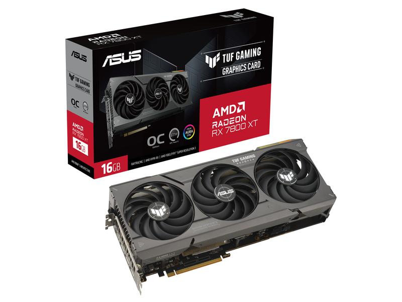 ASUS Carte Graphique TUF Gaming Radeon RX 7800 XT OC Edition 16 Go