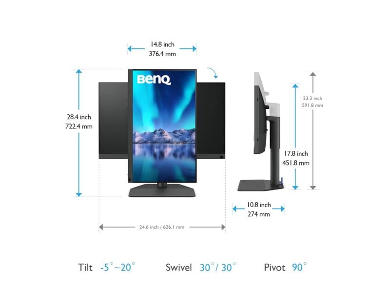 BenQ Monitor SW272Q