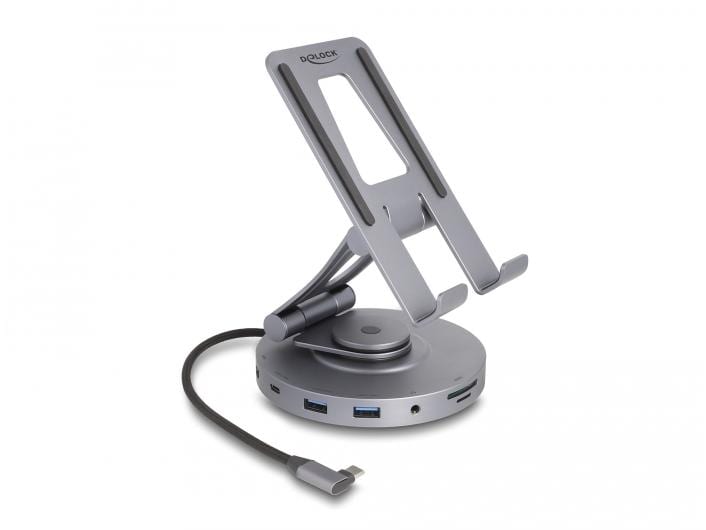 Delock Dockingstation USB-C - 360° drehbar