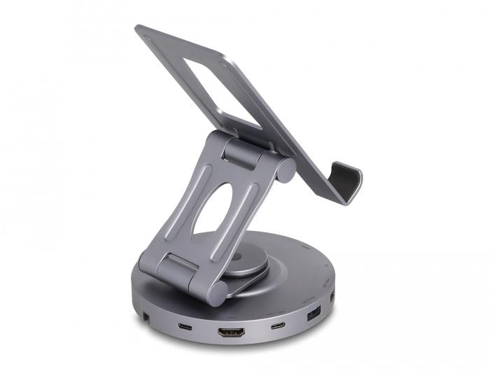 Delock Dockingstation USB-C - 360° drehbar