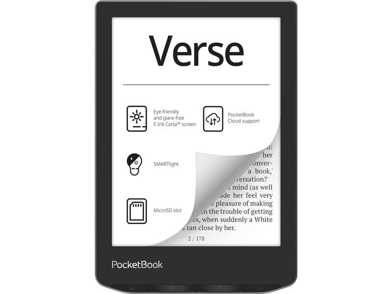 PocketBook E-Book Reader Verse Mist Grey