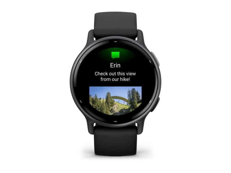 GARMIN GPS-Sportuhr Vivoactive 5 Grau/Schwarz