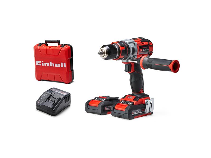 Einhell Professional Perceuse-visseuse à percussion sans fil TE-CD 18 Li-i Brushless Kit