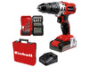 Einhell Perceuses à percussion sans fil TE-CD 18/2 Li-i +22