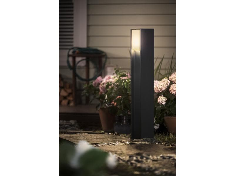 Philips Hue White Outdoor Turaco Lampe d'allée Anthracite