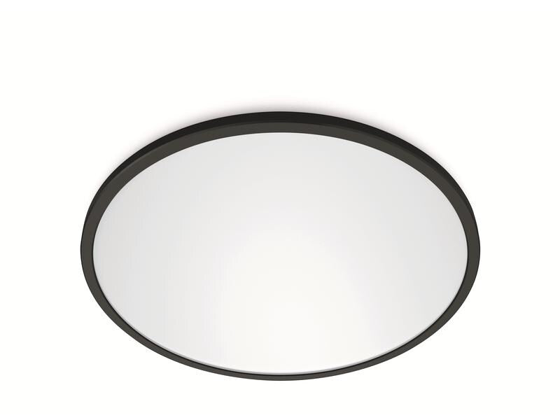 WiZ Superslim Tunable White Deckenleuchte 2450 lm Schwarz