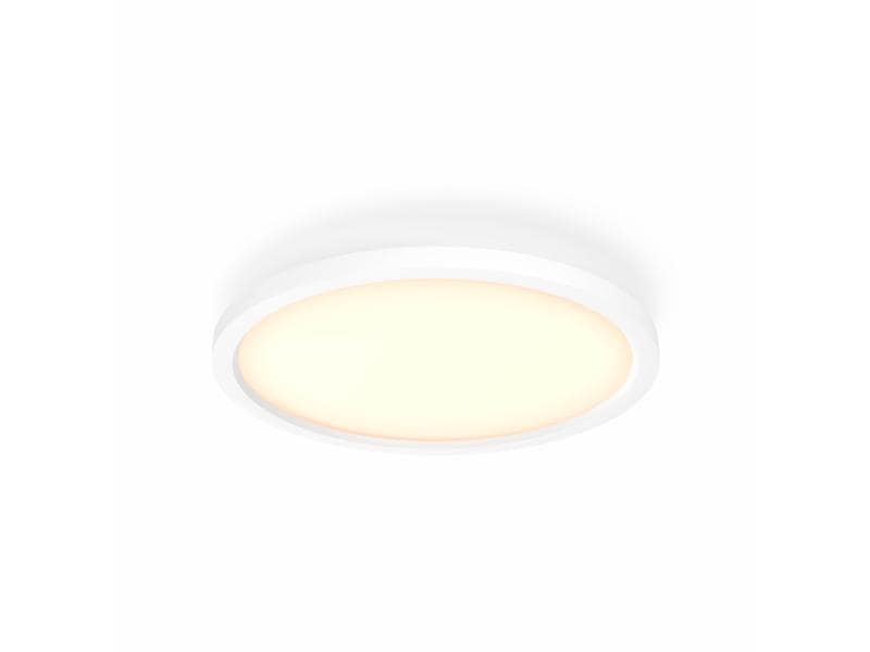 Philips Hue White Ambiance Aurelle Panelleuchte Rund Weiss + Dimmer