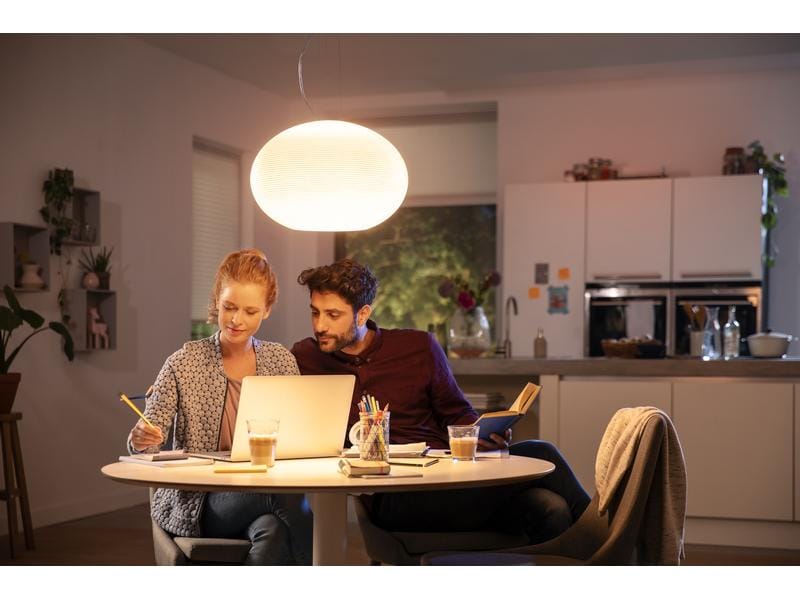 Philips Hue White & Color Ambiance Flourish Lampe à suspendre Blanc