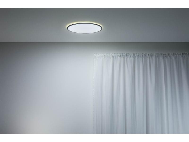 WiZ Superslim Tunable White Deckenleuchte 2450 lm Schwarz