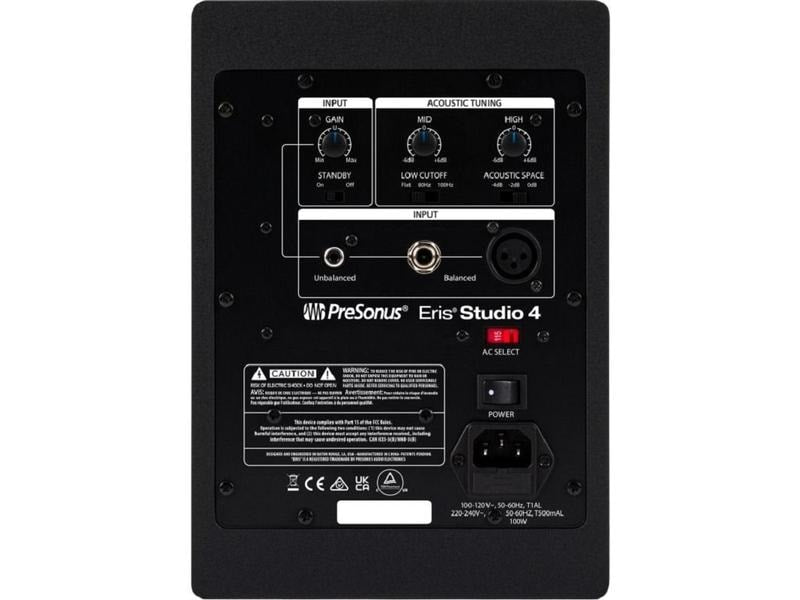 Presonus Studiomonitor Eris Studio 4 Schwarz