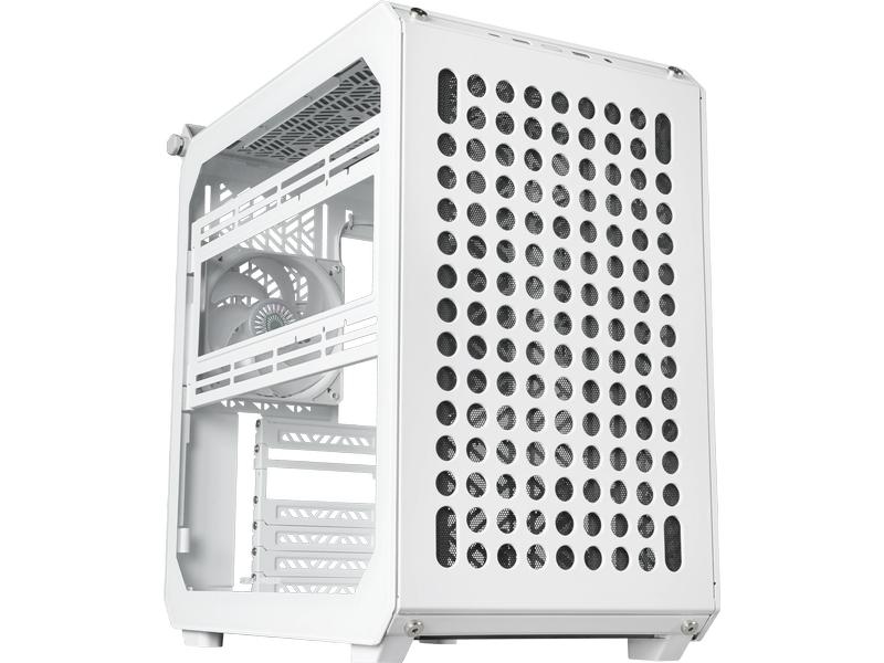 Cooler Master Boîtier d’ordinateur Qube 500 Flatpack Blanc