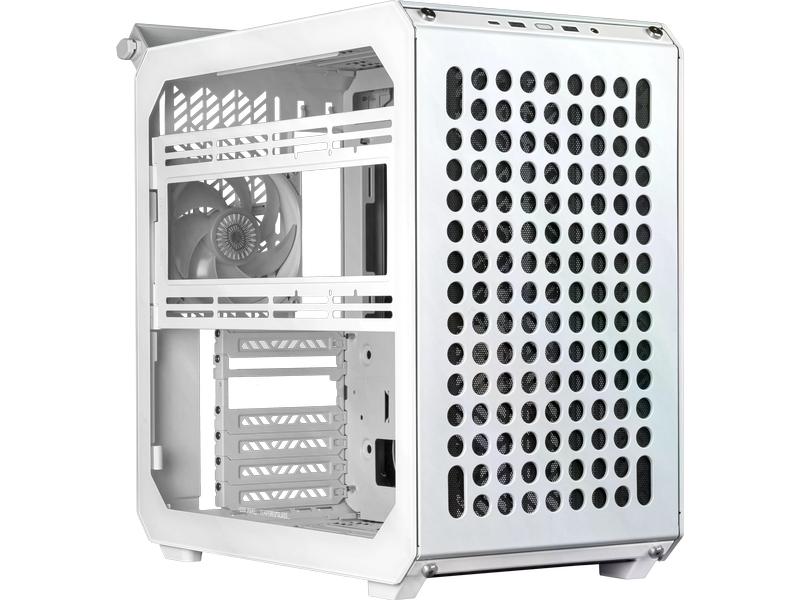 Cooler Master Boîtier d’ordinateur Qube 500 Flatpack Blanc