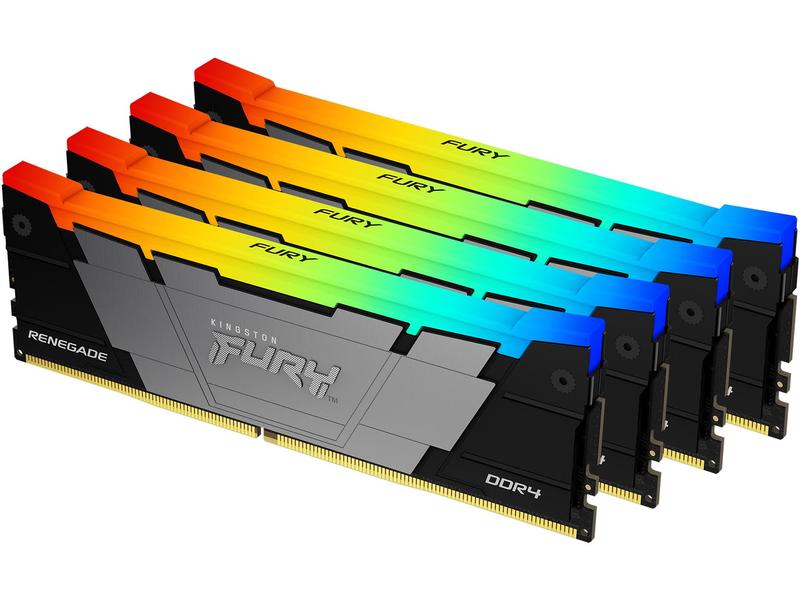 Kingston DDR4-RAM FURY Renegade RGB 3200 MHz 4x 32 Go