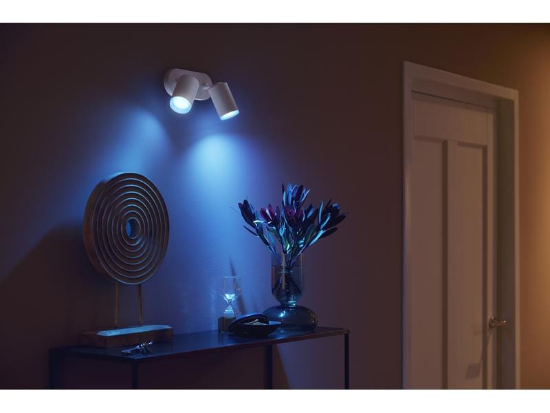 Philips Hue White & Color Ambiance Fugato 2er-Spot Weiss