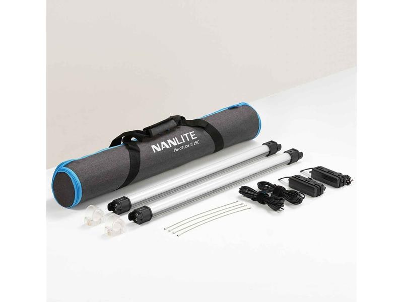 Nanlite Dauerlicht PavoTube II 15C 2KIT