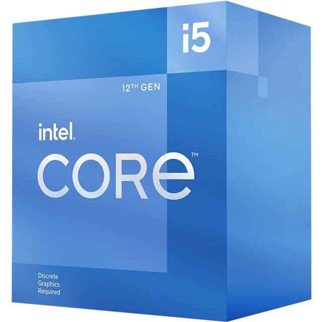 Intel Core i5-12400F (6C, 2,50 GHz, 18 Mo, en boîte)