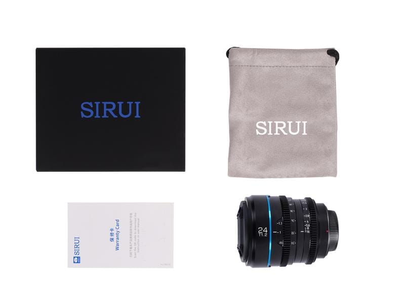 Sirui Festbrennweite Nightwalker 24mm T1.2 S35 – Sony E-Mount