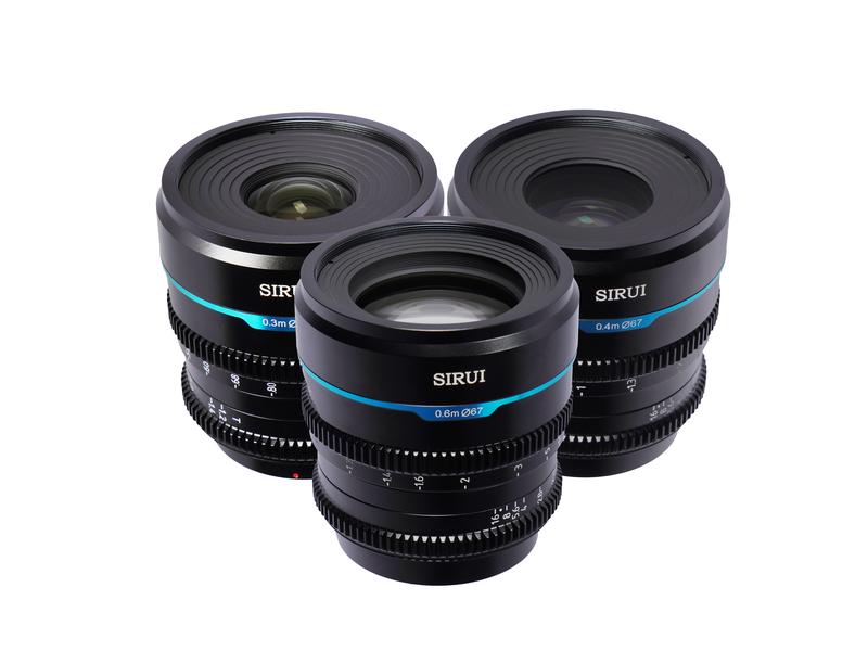 Sirui Festbrennweite Nightwalker 24 35&amp;55mm T1.2 – Sony E-Mount