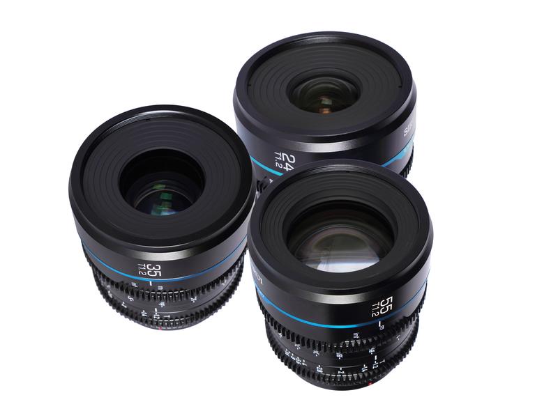 Sirui Festbrennweite Nightwalker 24, 35&amp;55mm T1.2 – MFT