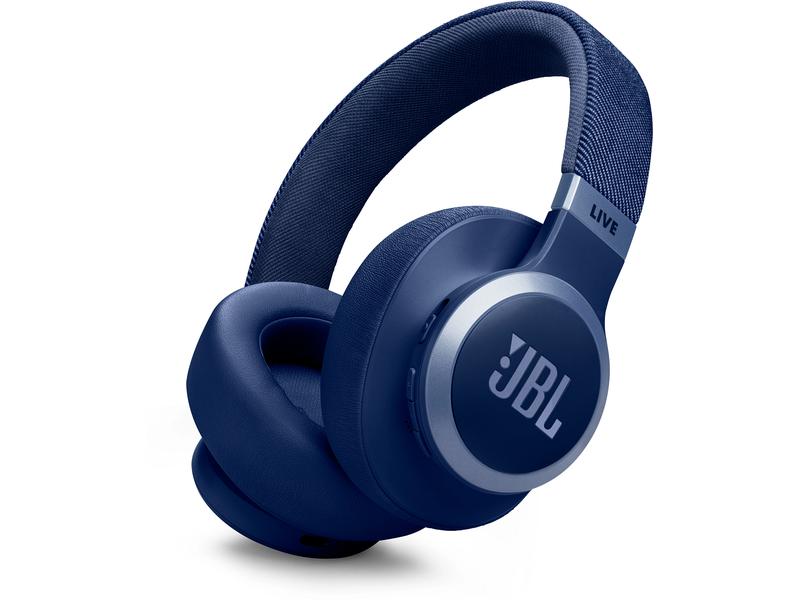 JBL Wireless On-Ear-Kopfhörer Live 770NC Blau