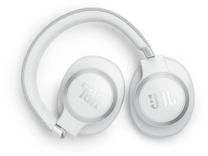 JBL Casques extra-auriculaires Wireless Live 770NC Blanc