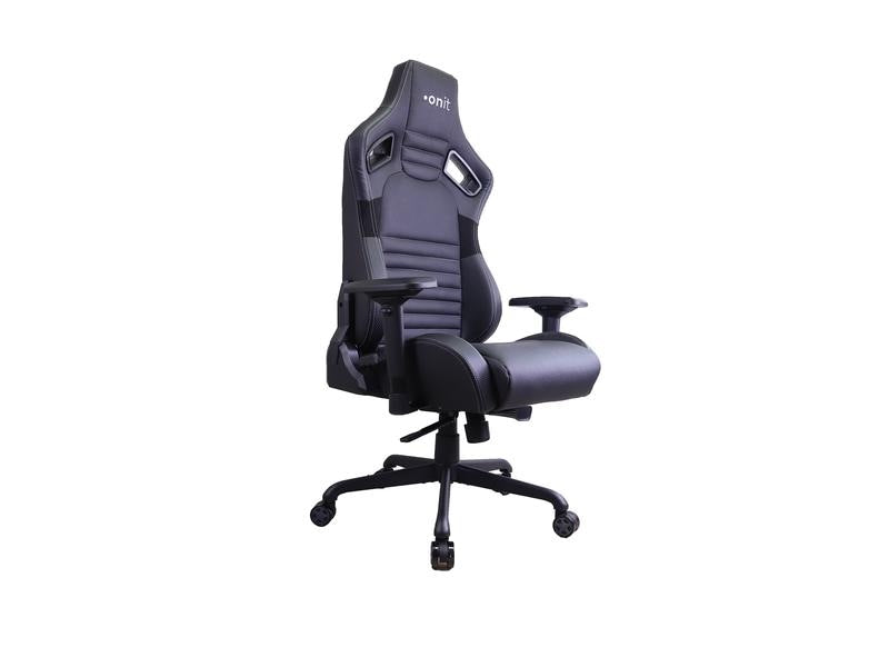 onit Chaise de gaming Premium Noir/Gris