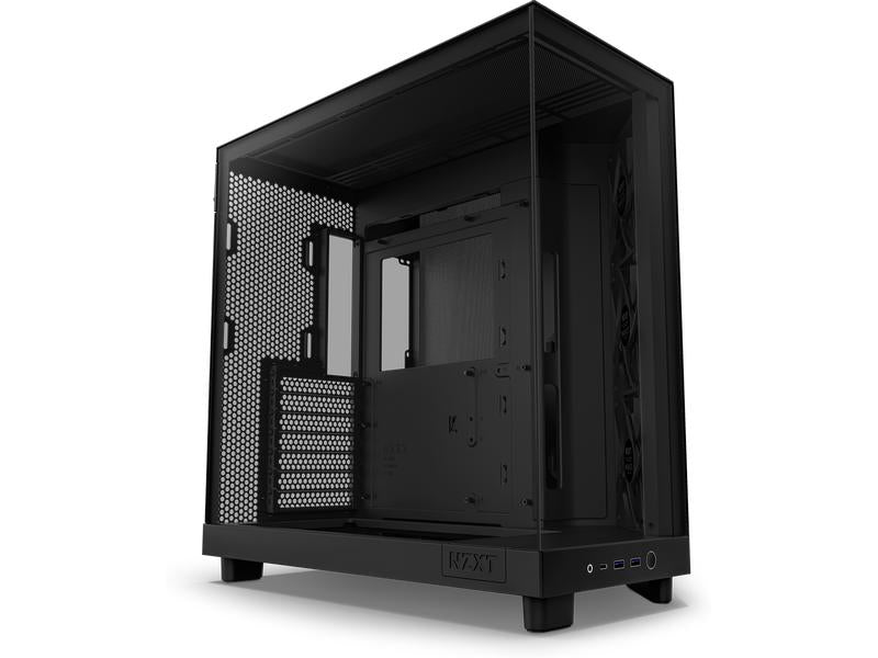 NZXT Boîtier d’ordinateur H6 Flow Noir