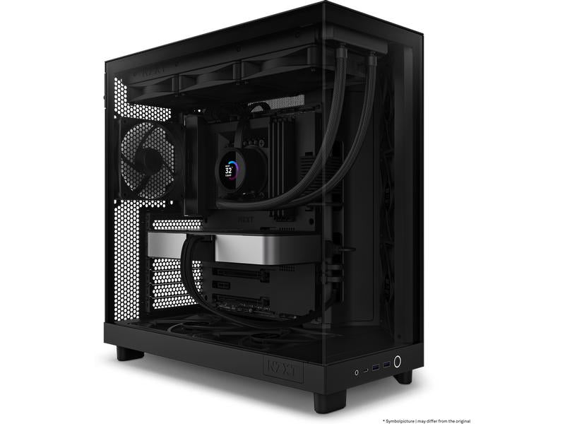 NZXT Boîtier d’ordinateur H6 Flow Noir