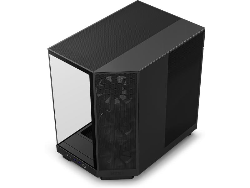 NZXT Boîtier d’ordinateur H6 Flow Noir