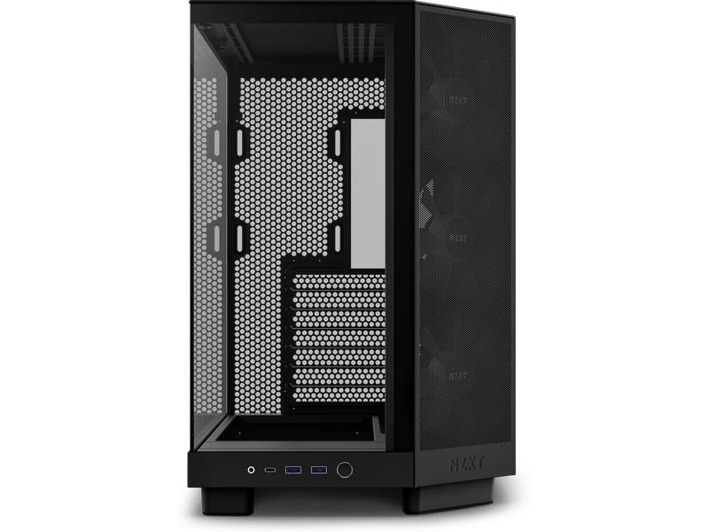 NZXT Boîtier d’ordinateur H6 RGB Flow Noir