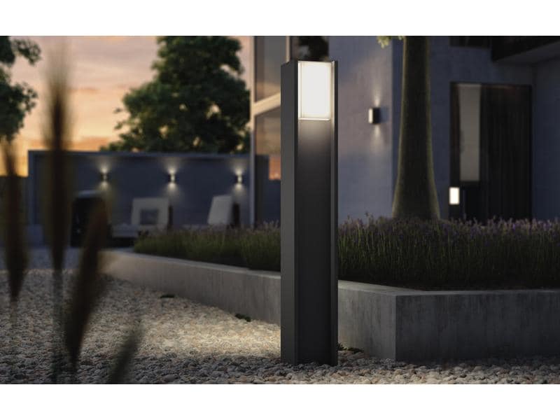 Philips Hue White Outdoor Turaco Lampe d'allée Anthracite