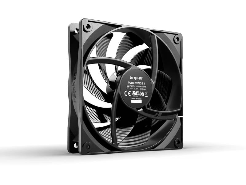 be quiet! PC-Lüfter Pure Wings 3 PWM high-speed 120 mm