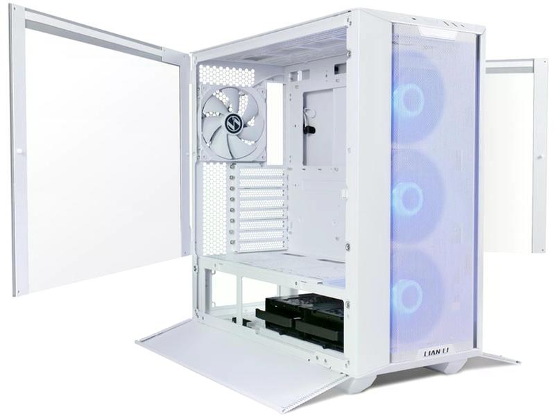 Lian Li Boîtier d’ordinateur Lancool III RGB Blanc