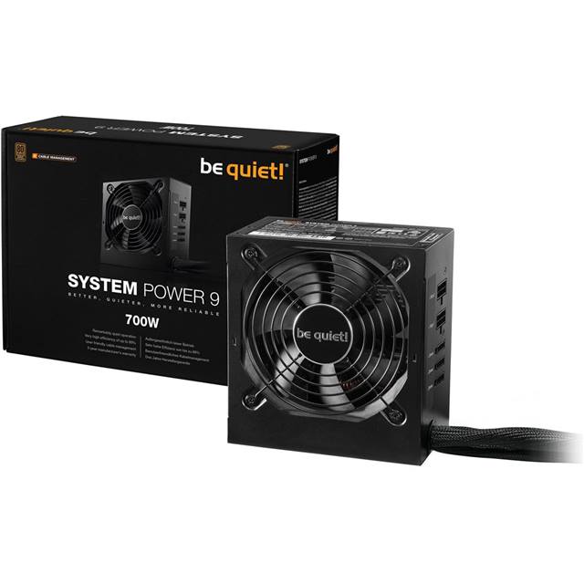 be quiet! Bloc d’alimentation System Power 9 CM 700 W