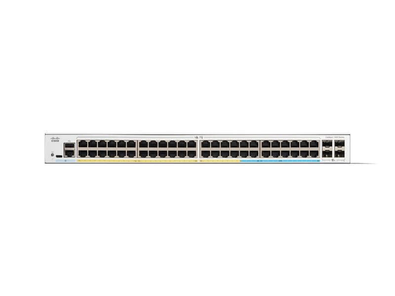 Cisco PoE+ Switch Catalyst C1300-48P-4G 52 Port