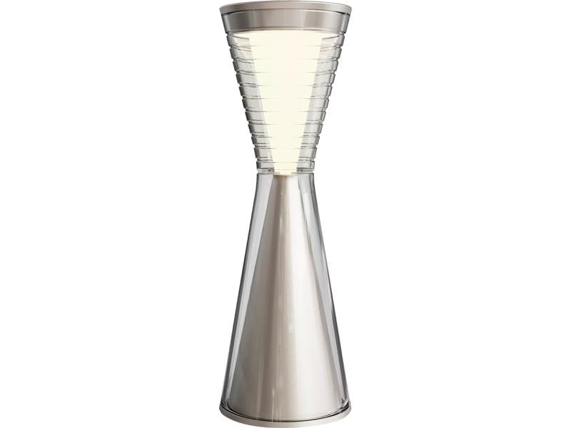 xoxo design ag Lampe de table à accu X8, 3W, 2700K, 28.1 cm, Champagne