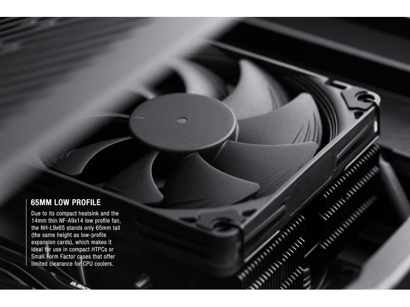 Noctua Refroidisseur CPU NH-L9x65 chromax.black