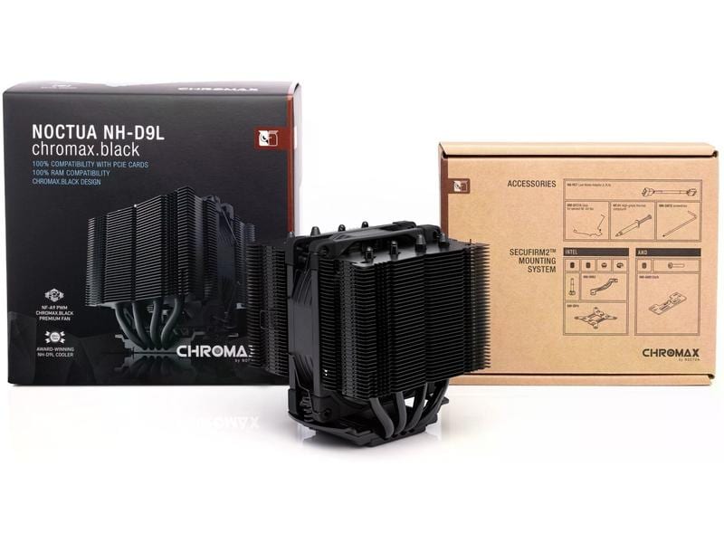 Noctua CPU-Kühler NH-D9L chromax.black