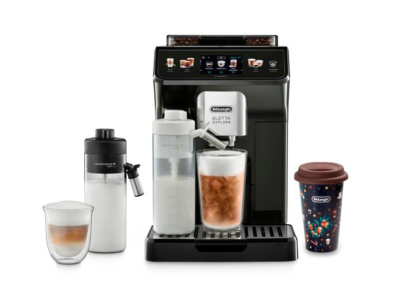 De'Longhi Kaffeevollautomat Eletta Explore ECAM450.65.G Schwarz