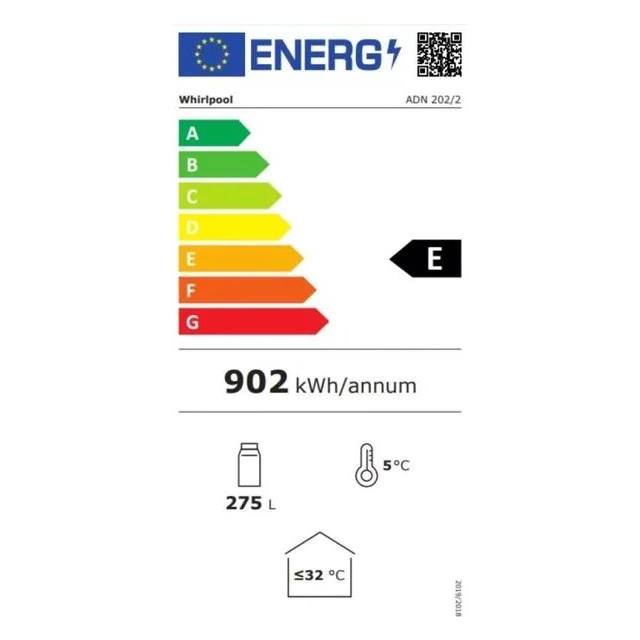 Whirlpool Réfrigérateur commercial ADN 202/2 Droite, Changeable
