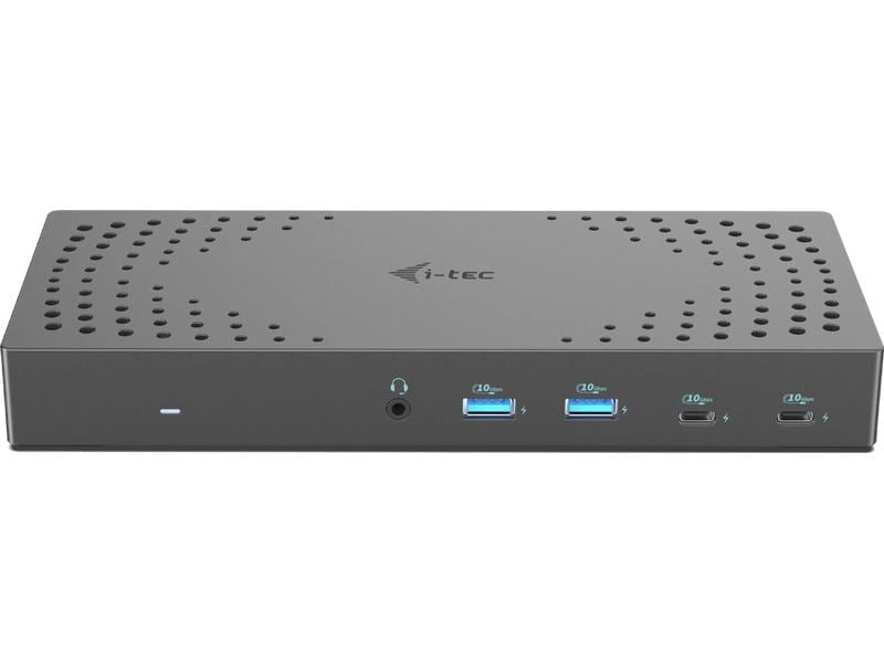 i-tec Station d'accueil USB 3.0, USB-C, HDMI, DP Dual PD 100W