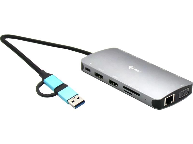 i-tec Station d'accueil USB 3.0 USB-C/Thunderbolt 3x Écran