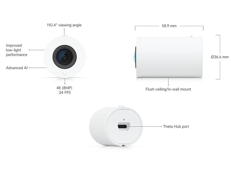 Ubiquiti Sensor-Modul AI Theta Professional Wide-Angle Lens