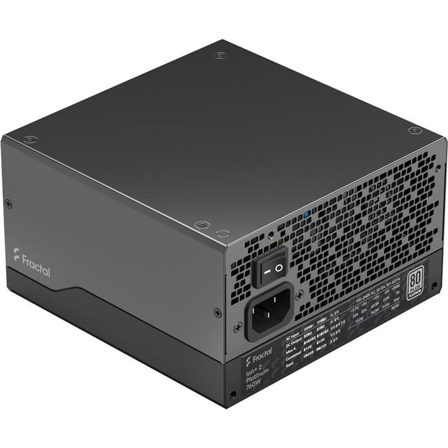 Fractal Design Bloc d’alimentation Ion+ 2 Platinum 760 W