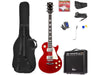 MAX Guitare électrique GigKit LP Style rouge